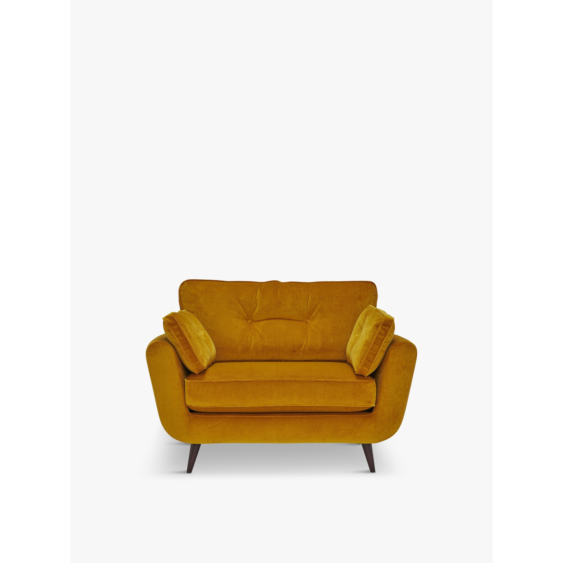 Barker and Stonehouse Lotus Snuggle Chair, Mustard Yellow by