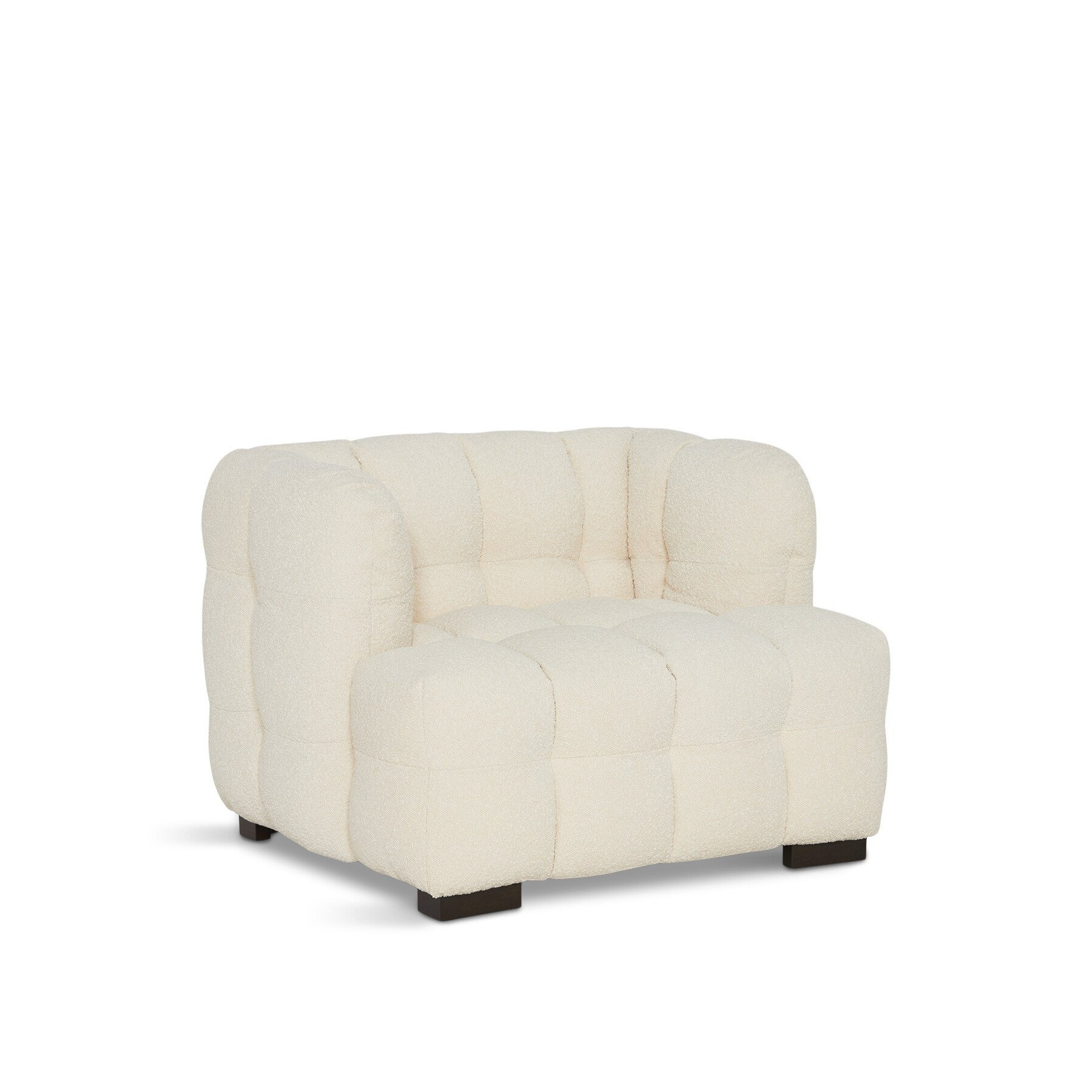 Barker and Stonehouse Lenor Armchair White - image 1