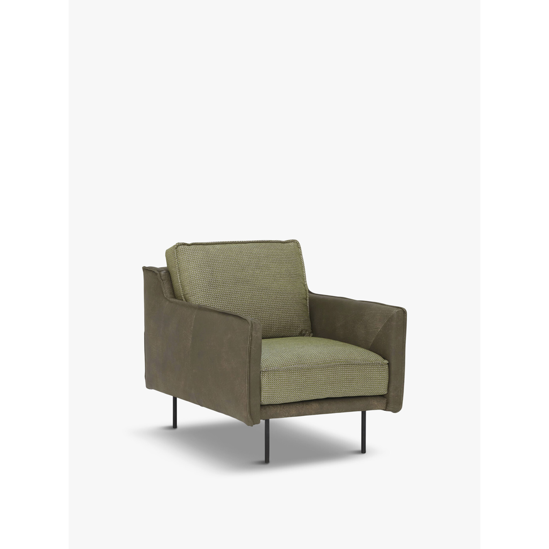 Barker and Stonehouse Livenza Small Armchair Green - image 1
