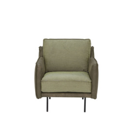 Barker and Stonehouse Livenza Small Armchair Green - thumbnail 2