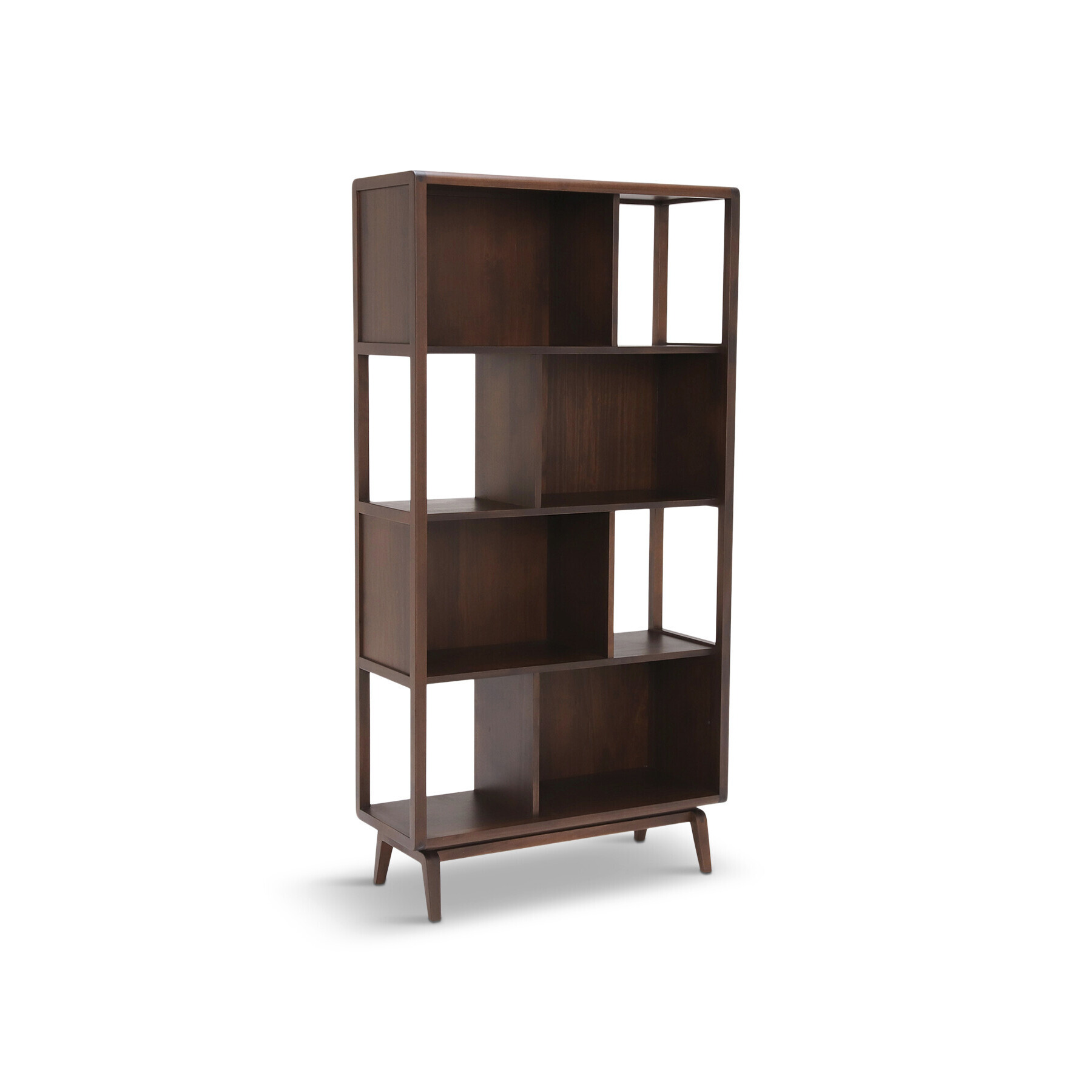 Barker and Stonehouse Ercol Lugo Shelving Unit Brown - image 1