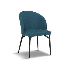 Barker and Stonehouse Lauri Blue Dining Chair - thumbnail 1