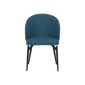 Barker and Stonehouse Lauri Blue Dining Chair - thumbnail 2