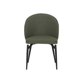 Barker and Stonehouse Lauri Green Dining Chair - thumbnail 2