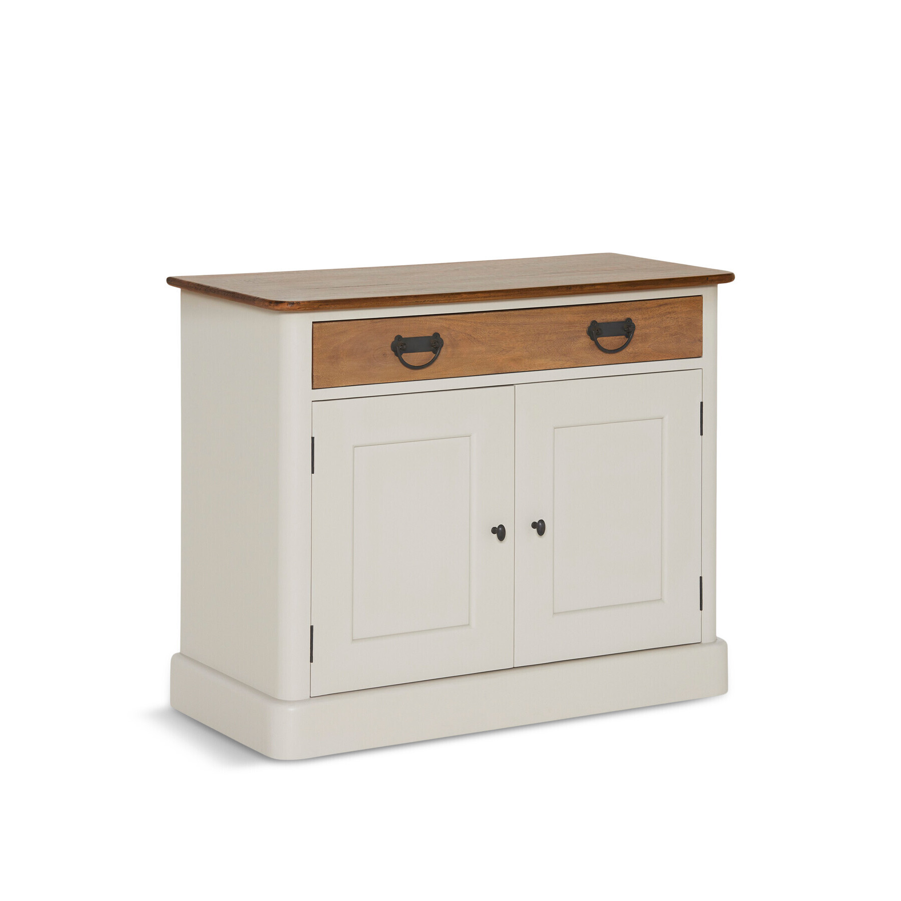 Barker and Stonehouse Mara 1 Drawer 2 Door Sideboard White - image 1