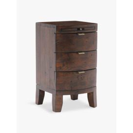 Barker and Stonehouse Navajos Reclaimed Wood 3 Drawer Bedside Brown - thumbnail 1