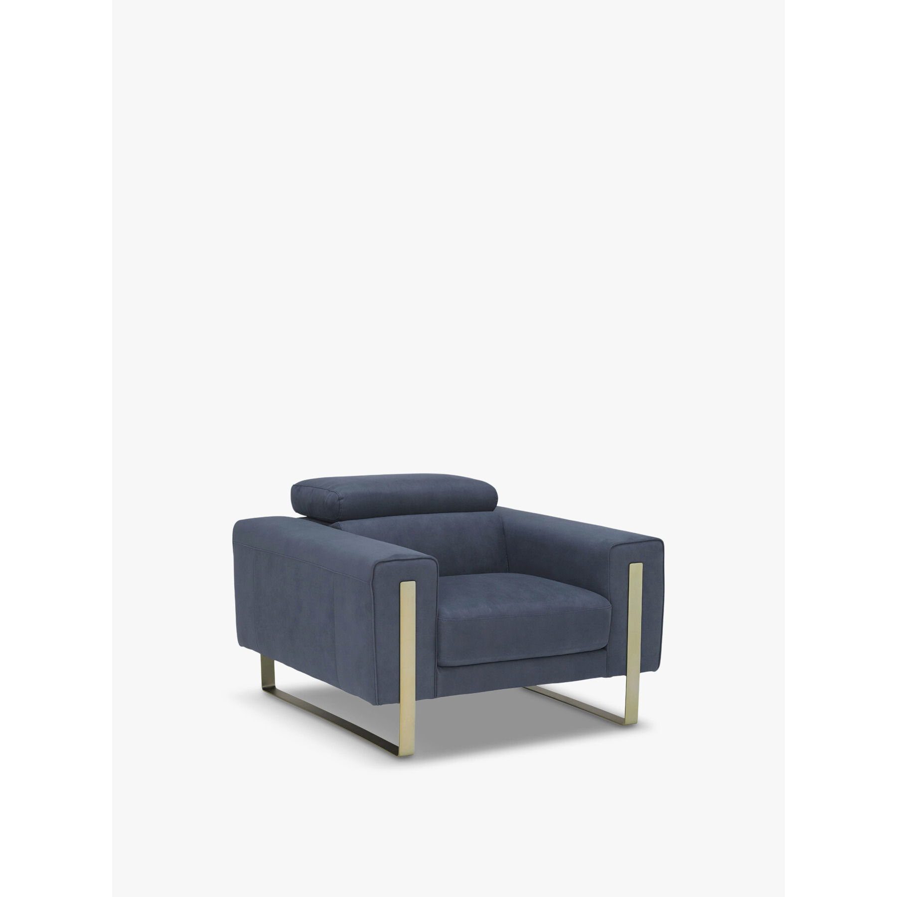 Barker and Stonehouse Milan Armchair, Cashmere Ocean Blue - image 1