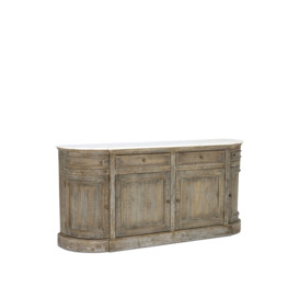 Barker and Stonehouse Woolton 4 Door Sideboard Grey