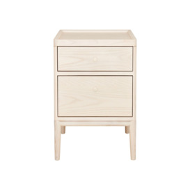 Barker and Stonehouse Ercol Salina Two Drawer Bedside Cabinet Neutral - thumbnail 2