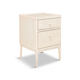 Barker and Stonehouse Ercol Salina Two Drawer Bedside Cabinet Neutral - thumbnail 1