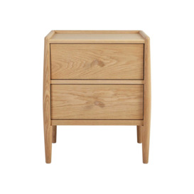 Barker and Stonehouse Ercol Winslow 2 Drawer Bedside Chest Neutral - thumbnail 2