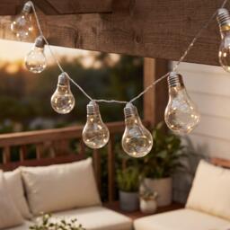 Streetwize 2m Solar Micro LED Bulb String Lights (10 Piece) - thumbnail 1