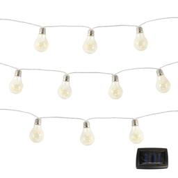 Streetwize 2m Solar Micro LED Bulb String Lights (10 Piece) - thumbnail 2