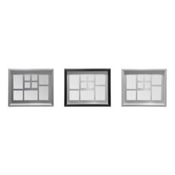 Interiors by Premier Maren Silver 9 Rectangular Multi Photo Frame - thumbnail 4