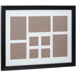 Interiors by Premier Maren Silver 9 Rectangular Multi Photo Frame - thumbnail 3