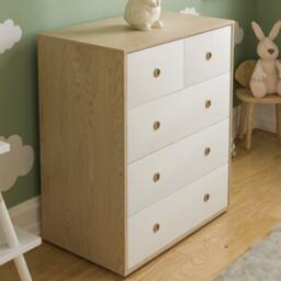 Lassic Junior Vida Neptune 5 Drawer Chest - thumbnail 4