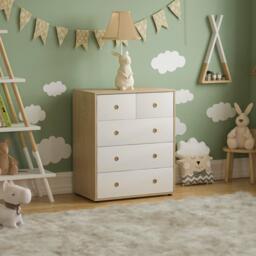 Lassic Junior Vida Neptune 5 Drawer Chest - thumbnail 1