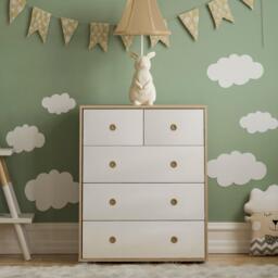 Lassic Junior Vida Neptune 5 Drawer Chest - thumbnail 3