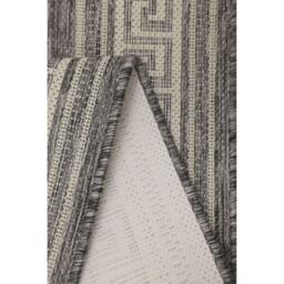 Homemaker Gel Greek Key Rug Steel Grey - thumbnail 5