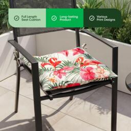 Streetwize Outdoor Seat Cushions - Flamingo Palm - thumbnail 5