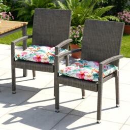 Streetwize Outdoor Seat Cushions - Flamingo Palm - thumbnail 1