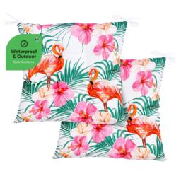 Streetwize Outdoor Seat Cushions - Flamingo Palm - thumbnail 2