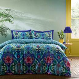 Matthew Williamson Ikat 200 TC Cotton Sateen Duvet Cover Set - thumbnail 1