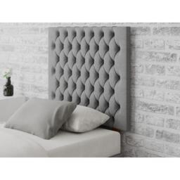 Aspire Monroe 80 cm Headboard, Eire Linen Fabric, Natural