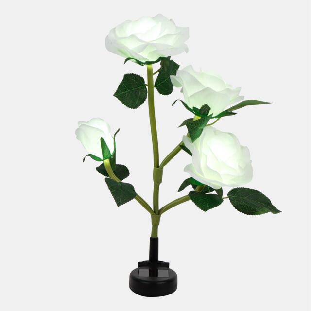 Streetwize Solar White Rose Stake Light - image 1