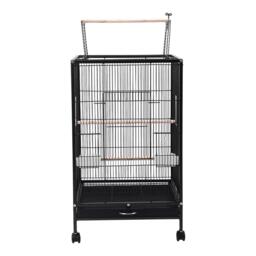 KIDKID PET Open Play Top Metal Pet Bird Cage with Casters - thumbnail 3
