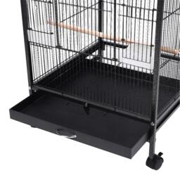 KIDKID PET Open Play Top Metal Pet Bird Cage with Casters - thumbnail 8