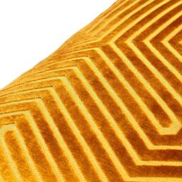 Paoletti Evoke Cut Velvet Fibre Filled Cushion - thumbnail 4