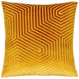 Paoletti Evoke Cut Velvet Fibre Filled Cushion