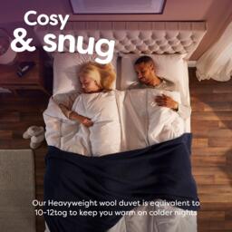 Slumberdown Wonderful Wool Heavyweight Duvet + 2 Pillows - thumbnail 5