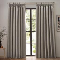 Furn Dawn Textured Blackout Pencil Pleat Curtains - thumbnail 6