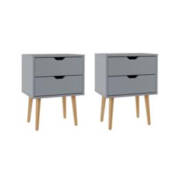 GFW Nyborg Pair Of 2 Drawer Bedsides - thumbnail 8