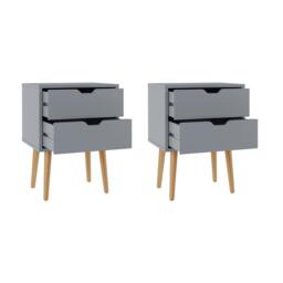 GFW Nyborg Pair Of 2 Drawer Bedsides - thumbnail 7