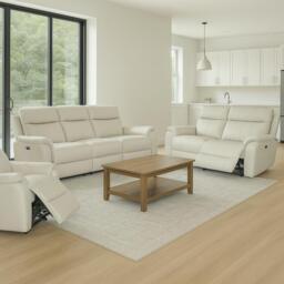 Aspire Kingsmere 3 + 2 + 1 Power Recliner Sofa Suite - thumbnail 1