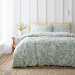 Bianca Ditsy Floral Cotton Reversible Duvet Cover Set - thumbnail 1