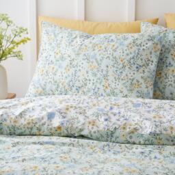 Bianca Ditsy Floral Cotton Reversible Duvet Cover Set - thumbnail 3