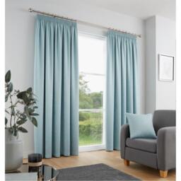 Fusion Galaxy Dim Out Self Lined Pencil Pleat Curtains - thumbnail 1