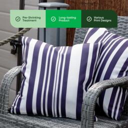 Streetwize Pack of 2 Decorative Scatter Cushion Covers 45x45c - thumbnail 3