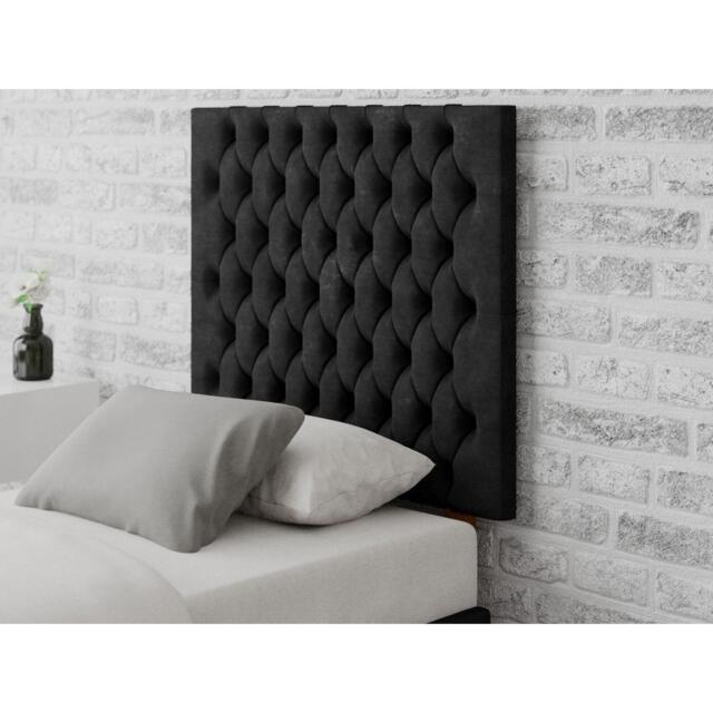 Aspire Monroe 80 cm Headboard Kimiyo Linen Fabric Borde - image 1