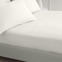Bianca 200TC Cotton Percale Extra Deep Fitted Sheet - thumbnail 2