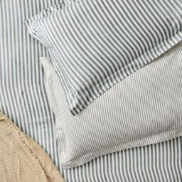 Yard Hebden Melange Stripe Pillowcases