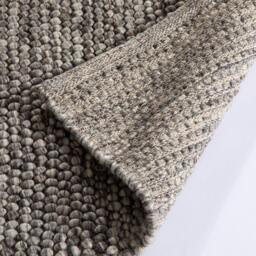 Esselle Delilah Mottled Wool Pebble Grey Rug 200x290cm - thumbnail 4