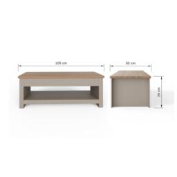 GFW GFW Lancaster Lift Up Coffee Table - thumbnail 9
