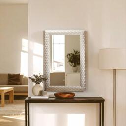Interiors by Premier Ludlow Wall Mirror With Silver Frame