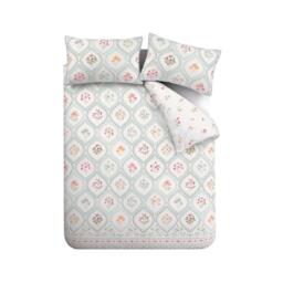 Catherine Lansfield Cameo Floral Duvet Cover Set - thumbnail 5