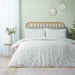 Catherine Lansfield Cameo Floral Duvet Cover Set - thumbnail 2